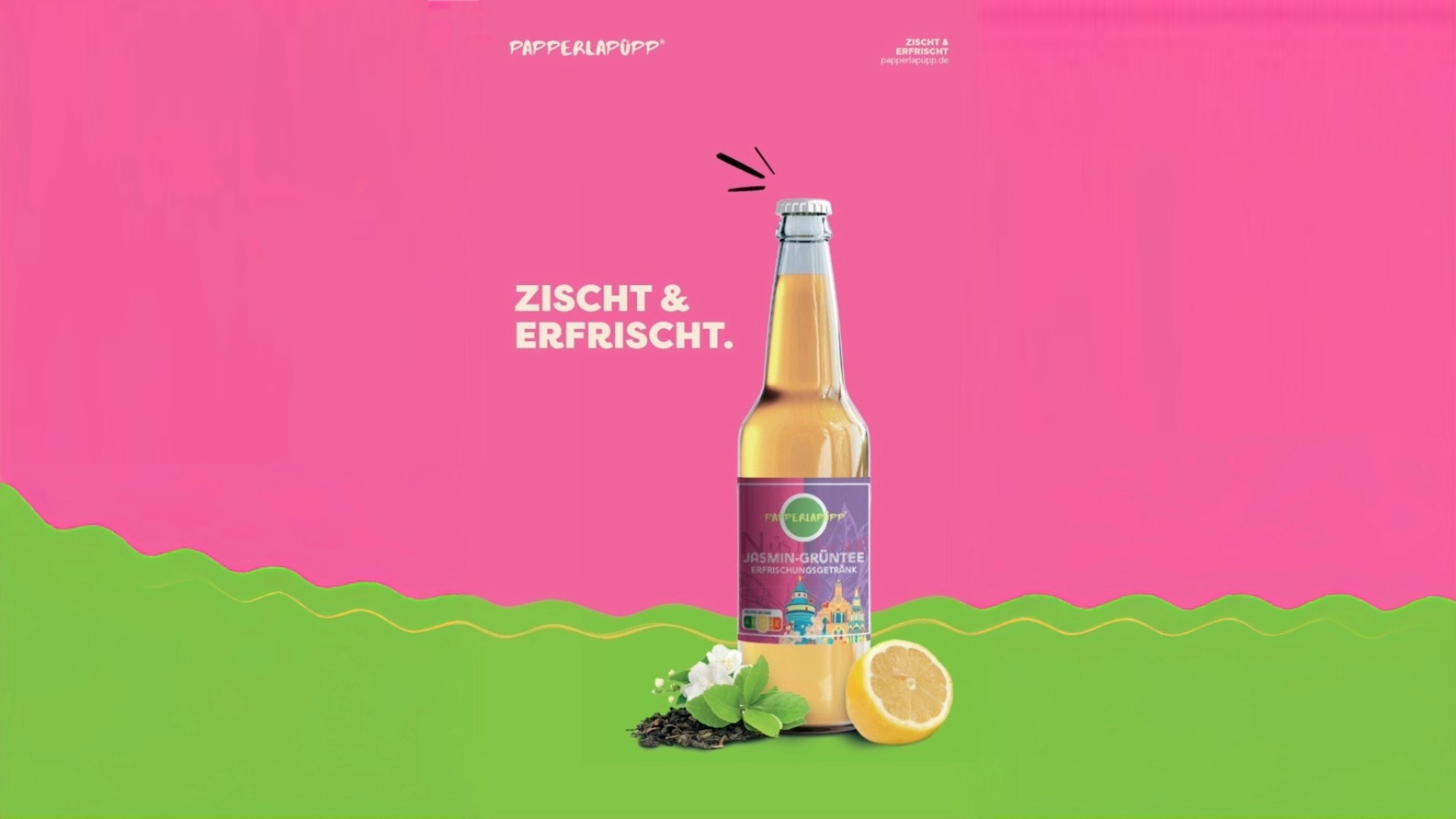 Das Erfrischungsgetränk des Nürnberger Startups Papperlapüpp